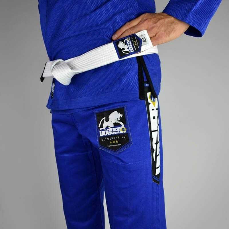 KIMONO JJB DOGUERA ELEMENTAR V.2 BLEU