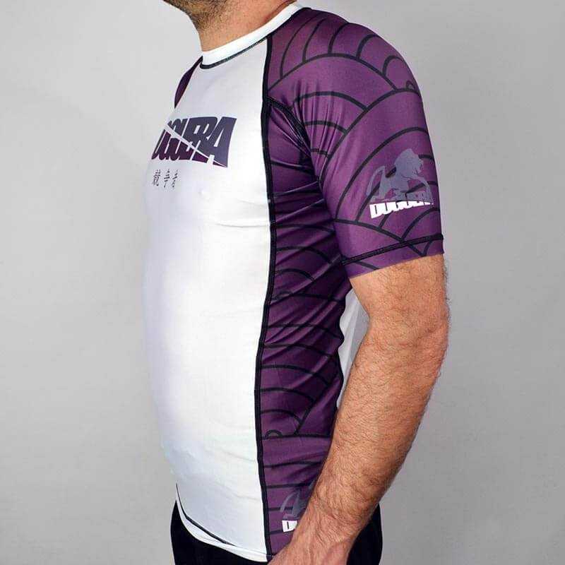 RASHGUARD JJB DOGUERA COMPÉTITEUR VIOLET IBJJF