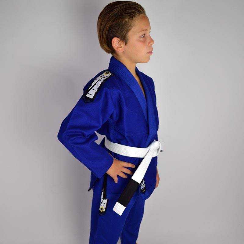 KIMONO JJB ENFANT DOGUERA ELEMENTAR V2 BLEU