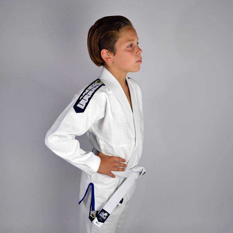 KIMONO JJB ENFANT DOGUERA ELEMENTAR V2 BLANC