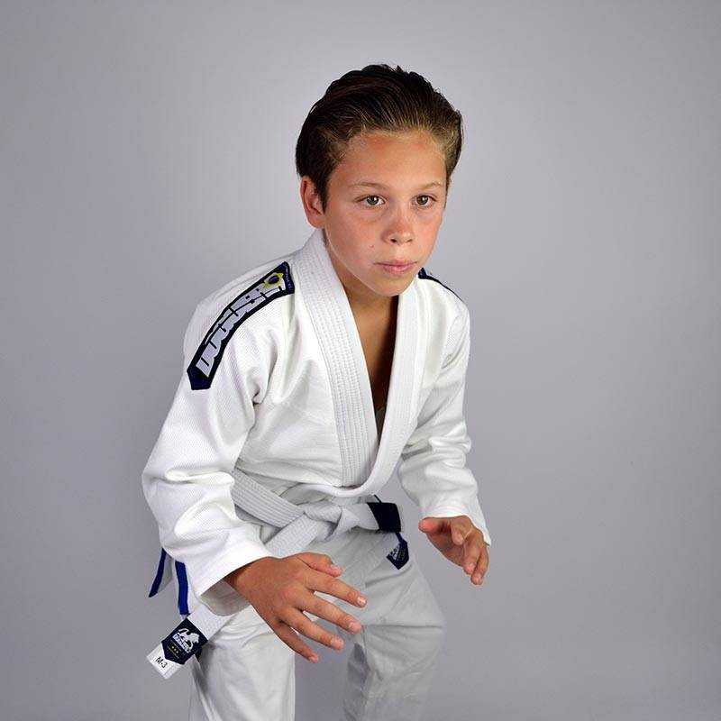 KIMONO JJB ENFANT DOGUERA ELEMENTAR V2 BLANC