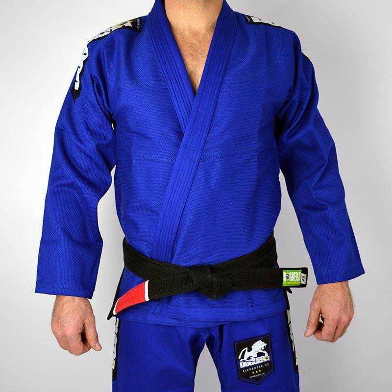 KIMONO JJB DOGUERA ELEMENTAR V.2 BLEU