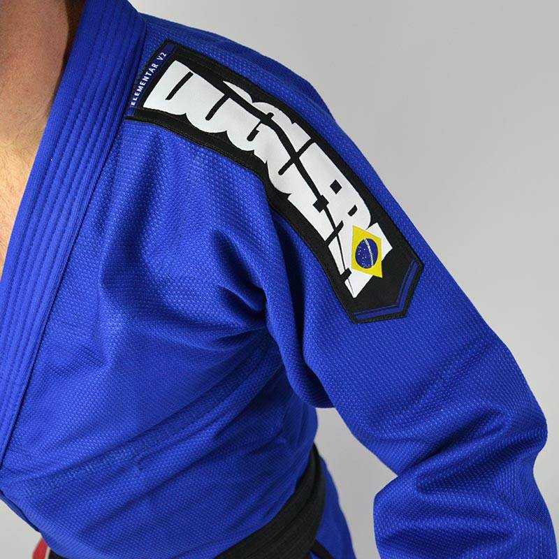 KIMONO JJB DOGUERA ELEMENTAR V.2 BLEU