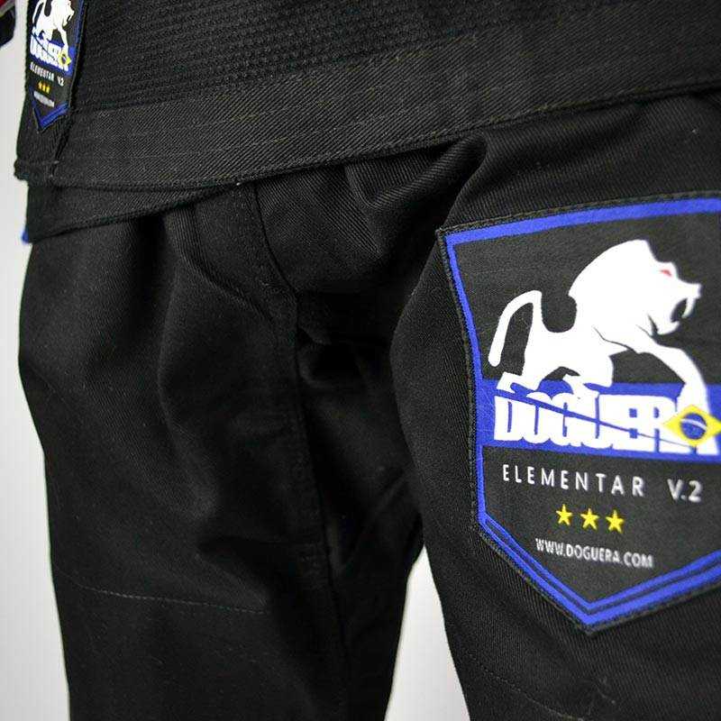 KIMONO JJB DOGUERA ELEMENTAR V.2  NOIR