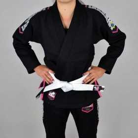 KIMONO JJB FEMME DOGUERA ELEMENTAR V.2  NOIR