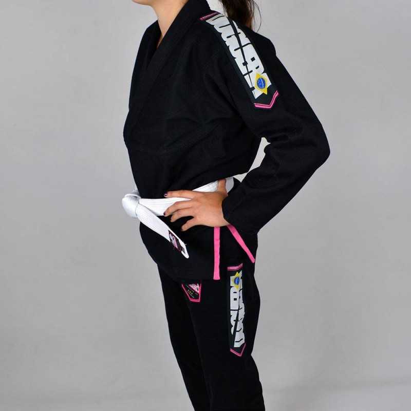 KIMONO JJB FEMME DOGUERA ELEMENTAR V.2  NOIR