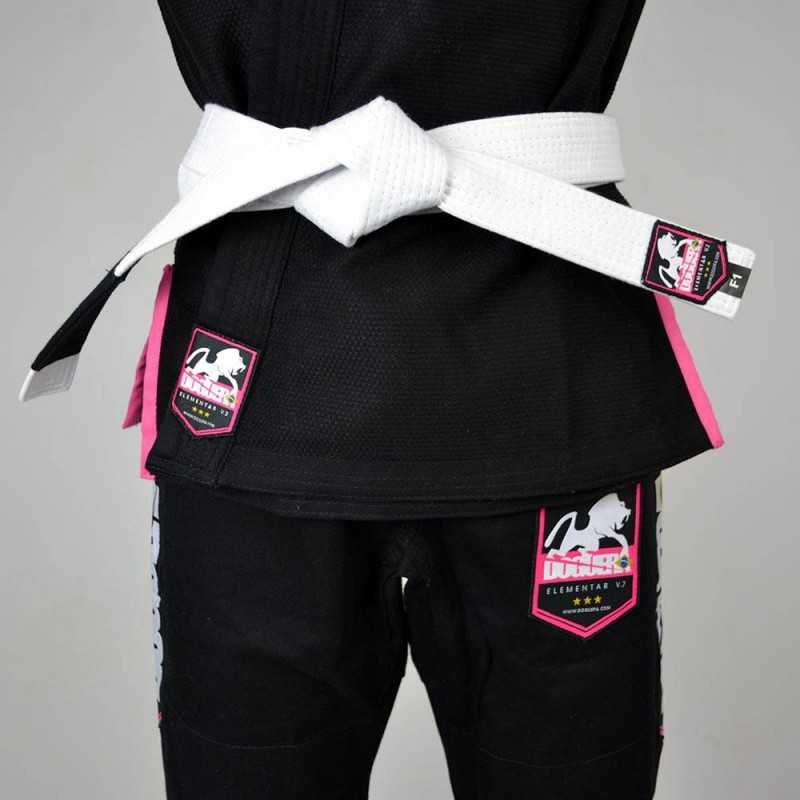KIMONO JJB FEMME DOGUERA ELEMENTAR V.2  NOIR