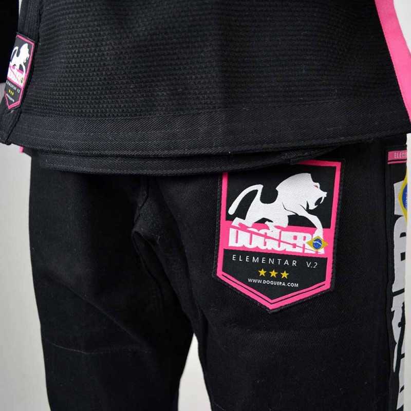 KIMONO JJB FEMME DOGUERA ELEMENTAR V.2  NOIR