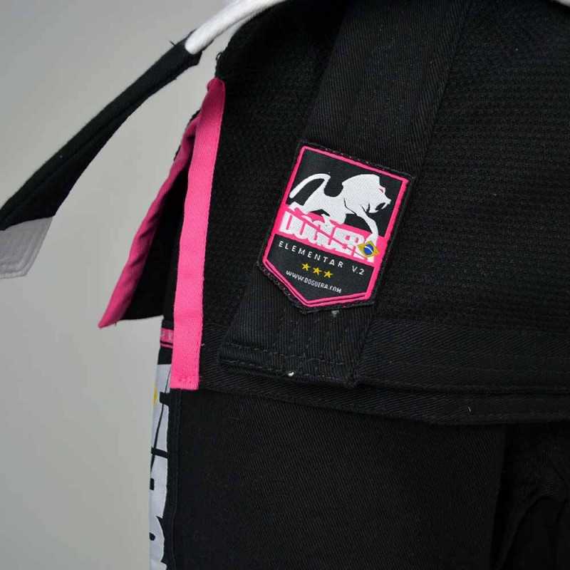 KIMONO JJB FEMME DOGUERA ELEMENTAR V.2  NOIR