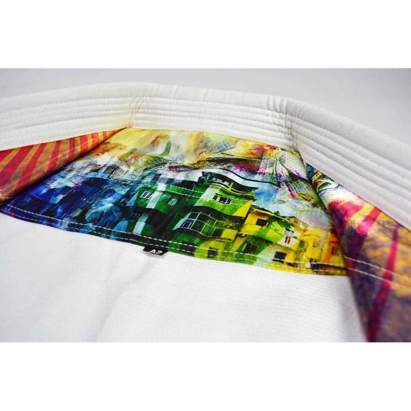 KIMONO JJB FEMME DOGUERA ARTE SUAVE 2.0 BLANC